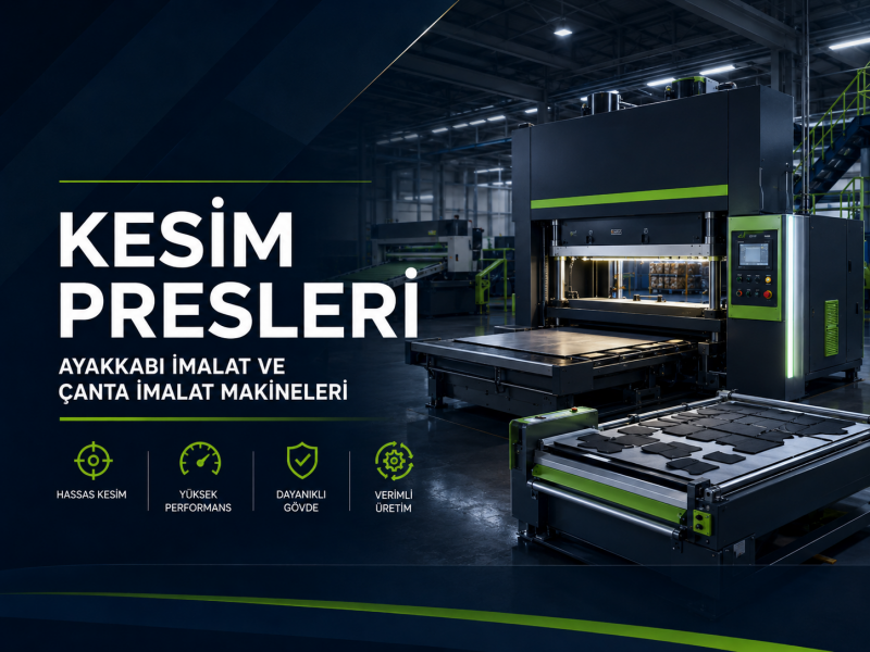 Kesim Presleri (Sünger - Ayakkabı - Çanta İmalat Makineleri)