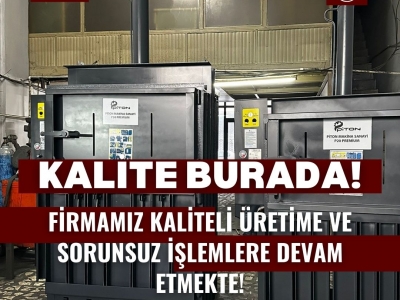 KALİTELİ SATIŞ DÜRÜST TİCARET VE SORUNSUZ ÇALIŞMA!