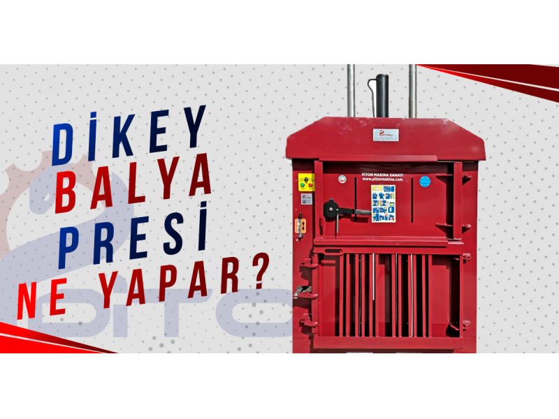 DİKEY BALYA PRESİNE GENEL BİR BAKIŞ