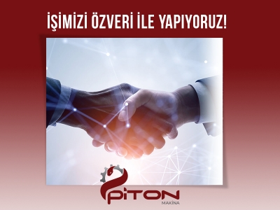 Piton Makina Sanayi works devotedly on Baling Presses, Hydraulic Cutting Presses and Crushing Machines!