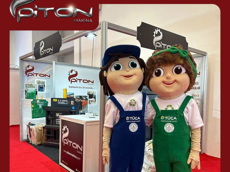 Piton Makina Industry is at Entech Environmental Fair!