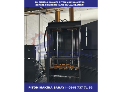 PTX - Dikey Otomobil Lastik Balya Pres Makinesi