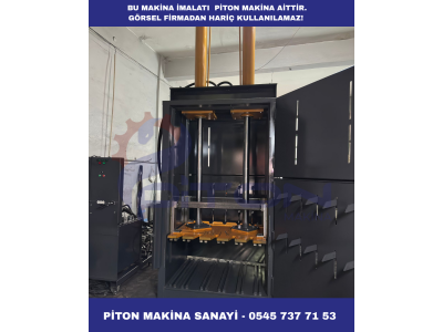PTX - Dikey Otomobil Lastik Balya Pres Makinesi